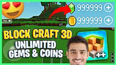 Block Craft 3D Hack/MOD Free GEMS & Coins Block Craft 3D iOS Android APK