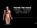 Loreen you're the voice karaoke (Instrumental) #loreen #2025 #music #karaoke #instrumental