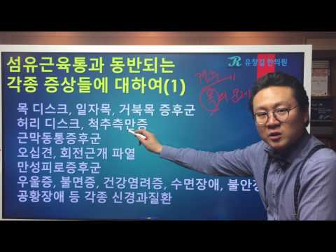 섬유근육통(Fibromyalgia)과 동반되는 각종 증상들[1]