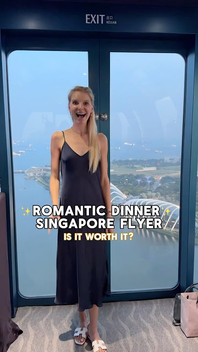 Dining experience at the Singapore Flyer - worth the money?