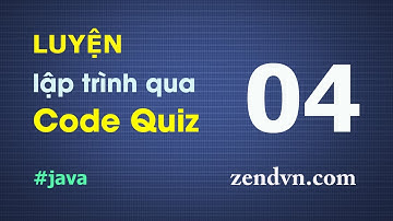 Luyện lập trình qua các đoạn code ngắn - Java - Câu 04
