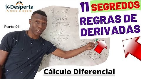 Cálculo Diferencial: COMO FAZER A DERIVADA DE FUNÇÕES NA PRÁTICA??? ✨👌 (Parte 01)