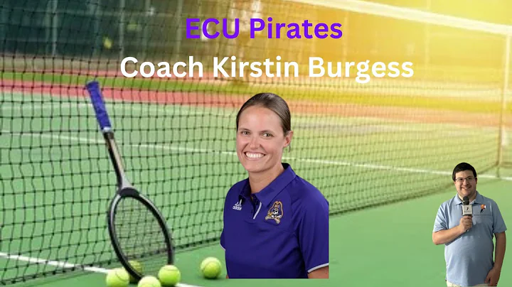 ECU Pirates head women's tennis Coach Kristen Burg...