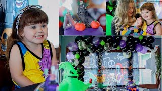 TODDLER NIGHTMARE BEFORE CHRISTMAS PARTY!!!! Spooky Toddler Birthday Party 2021