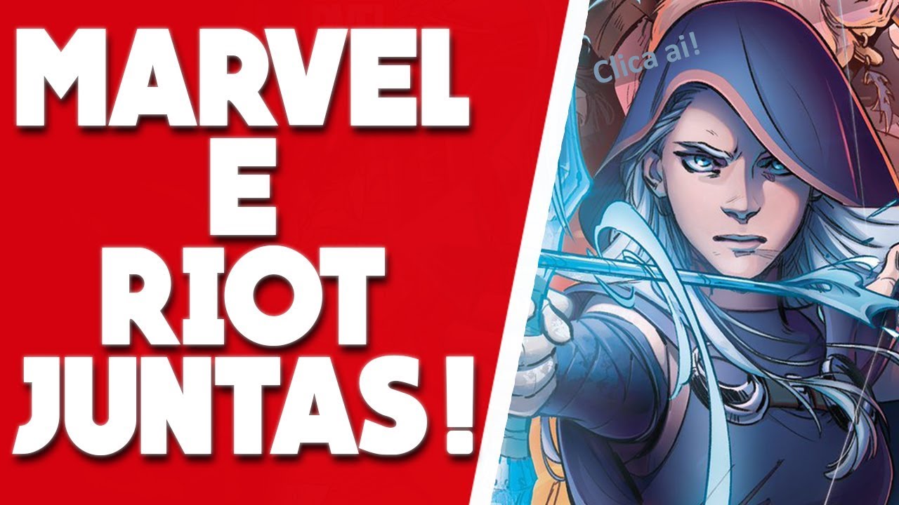 NÃO TO TANKANDO ISSO! RIOT E MARVEL JUNTAS PARA FAZER UMA HQ DE LEAGUE OF LEGENDS!!!! lolzinho br
