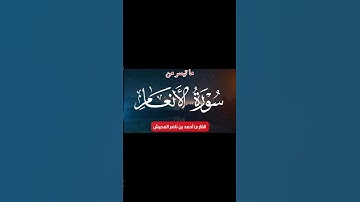 سورة الأنعام القارئ أحمد المحيش