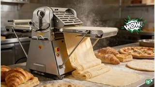 Pizza dough sheet making machine Samosa dough sheeter Pastry dough sheet maker Croissant dough roll