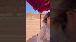 Dany en Wadi Rum, Jordania