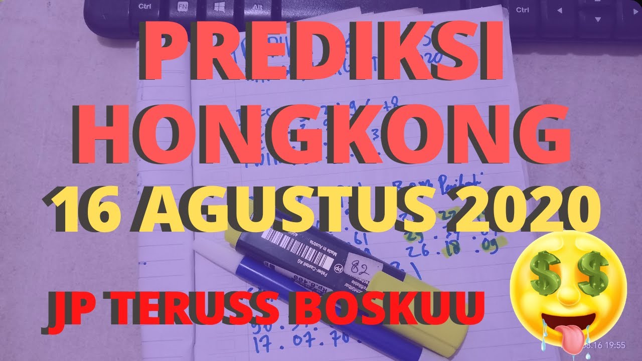 Prediksi Hk Hari Ini Prediksi Hongkong 16 Agustus Youtube