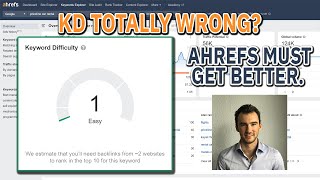 Ahrefs&#39; keyword difficulty score is insanely inaccurate