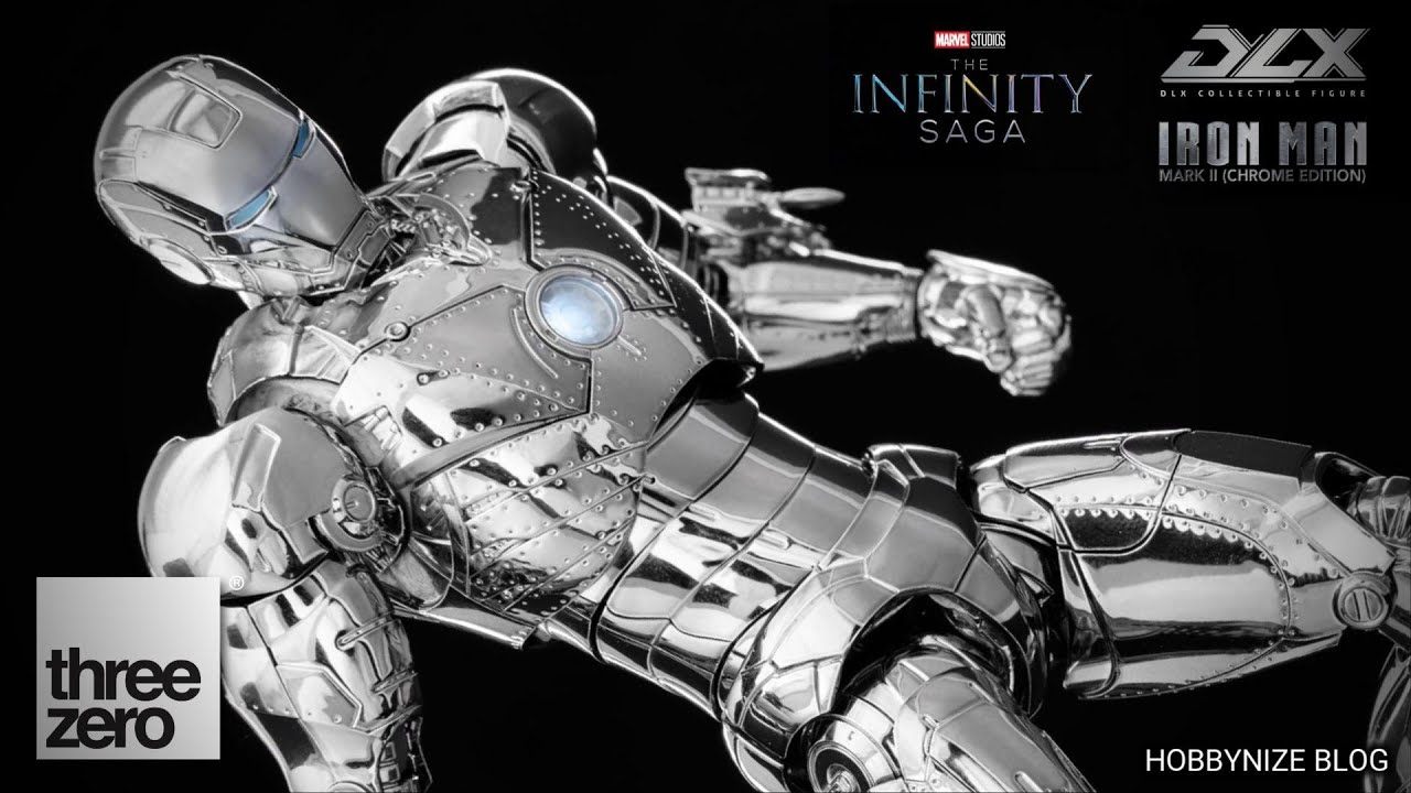 Marvel Studios: The Infinity Saga DLX Iron Man Mark 2 (Chrome