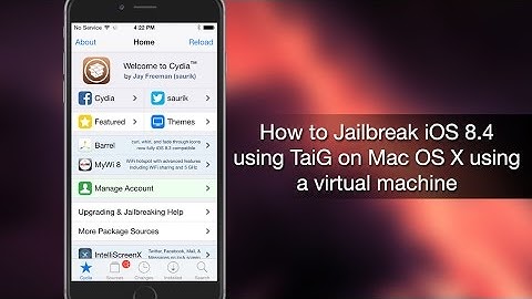How to Jailbreak iOS 8.4 using TaiG Jailbreak on a Mac - iPhone Hacks