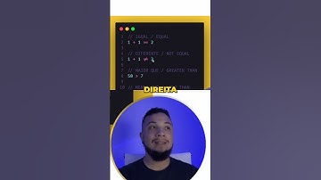 Javascript para QAs: Operadores de Comparação #testesautomatizados #javascript