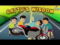 Gattu's Wisdom | Gattu and Scooter | Animated Stories | English Cartoon | Moral Stories | Puntoon