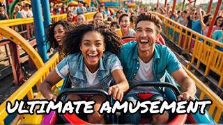 🎢✨ Top 5 Amusement Parks Thrilling, Exciting & Unforgettable Rides! 🎡 #AmusementParks #thrillrides