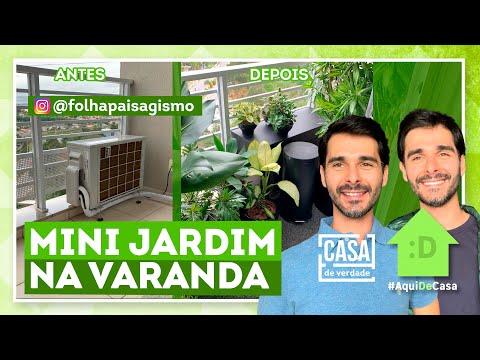 Vídeo: Paisagismo Da Varanda