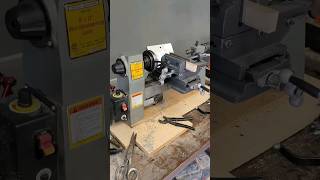 Mini Wood Lathe Decides It&#39;s Tired of Wood and Takes on Metal   #WoodVersusMetal #CraftingChaos