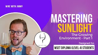 WSET Level 4 (WSET Diploma) Wine - The Growing Environment Sunlight Part 1