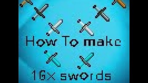 Pack Making Tutorial Part 1- The Swords