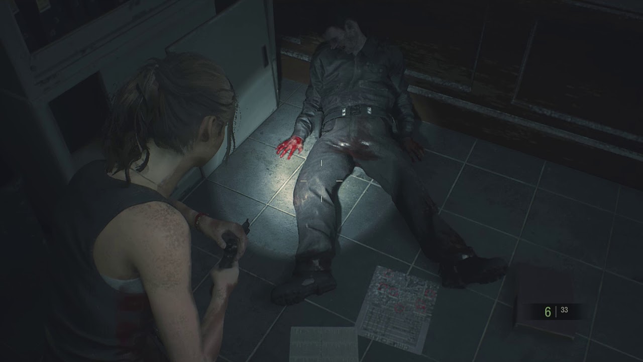 Resident evil 2 remake сценарии