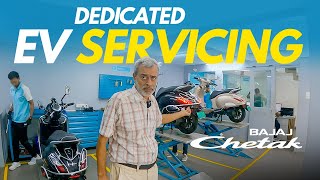 Bajaj Chetak Dedicated EV Service Center | हिन्दी with subtitles screenshot 4