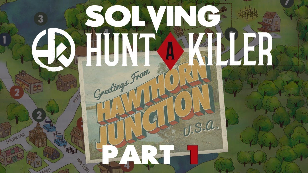 Download Solving Hunt a Killer: Hawthorn Junction, a PREMIUM Mystery - Part 1!