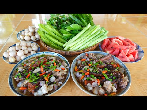 Video Mắm Lóc Chưng Rau Mác, Hẹ Nước Rau Dừa • Chẳng Xa Hoa... - youtube