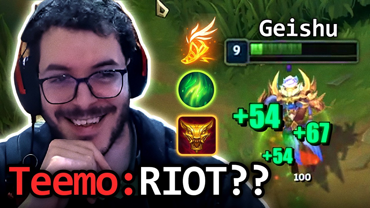 THE BEST SETT BUILD TO SURVIVE A TEEMO LANE... | Geishu