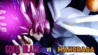 STOP MOTION Goku Black vs Mahoraga (Dragon Ball vs Jujutsu Kaisen)
