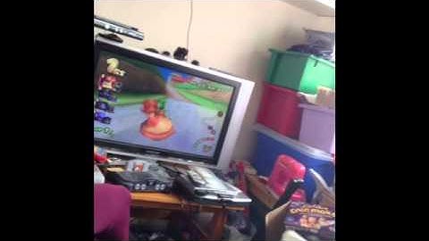 C0medyBoyDC Gaming Funny Action Replay on MarioKart Double Dash