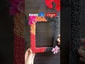 Beautiful photo frame  shorts diy viral papercrafts craftosphere