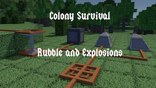 Colony Survival - Rubble and Explosions Demonstration screenshot 4