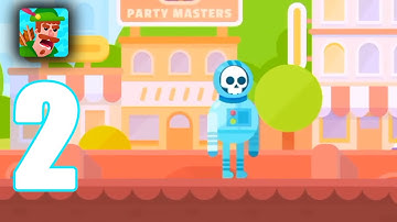 Bowmasters - Gameplay Walkthrough Part 2 - 2 New Characters  (iOS, Android)