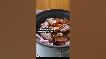 Braised beef short ribs