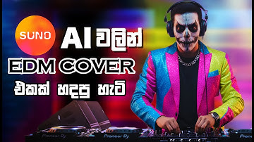 AI වලින් පට්ට EDM Cover Song එකක් Generate කරපු හැටි | Suno AI [Sinhala]