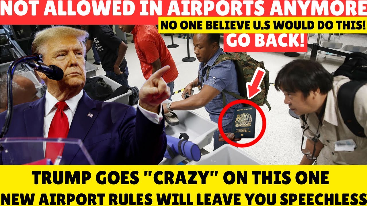 US Major Airport Changes - 20 Things You Cannot Do Anymore in January 2026