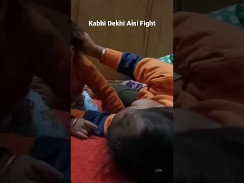 Wrestling between Brother and Sister