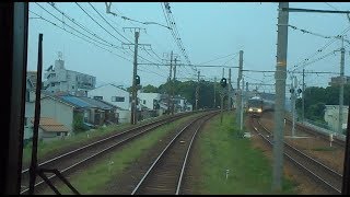 前方展望 2019.07.02 JR京都線 茨木駅～JR総持寺駅間 321系7両編成 1184C普通高槻行き JR西日本