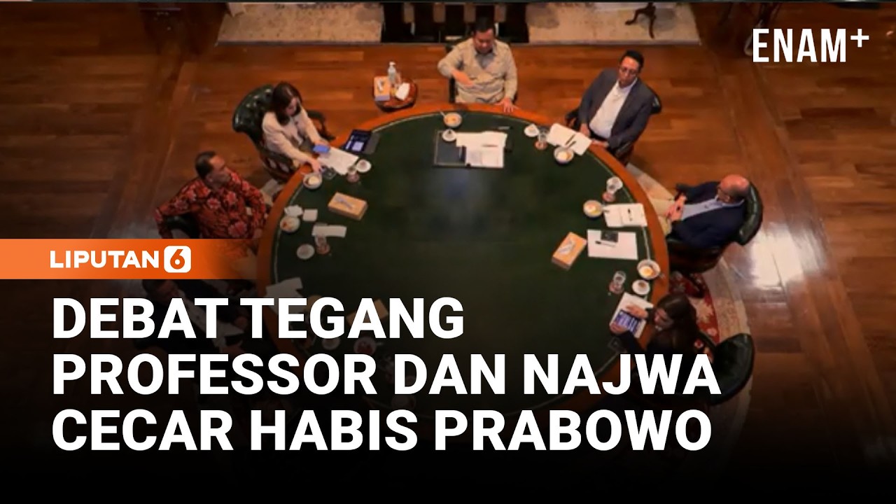 [FULL] Debat Tegang, Professor Chatib dan Najwa Cecar Habis Prabowo ...