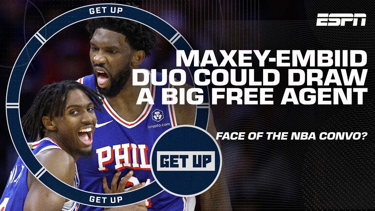 Tyrese Maxey is ANCHORING Joel Embiid in Philadelphia 🗣️ - Brian Windhorst | Get Up