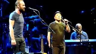 Bridge Over Troubled Water - Sting and Paul Simon - SEC 13-2-2015