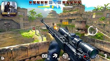 AWP Mode: Elite online 3D sniper FPS -Gameplay Walkthrough Part 2 (Android, ios)