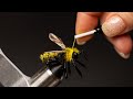 Honey bee realistic fly tying asmr