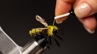 Honey Bee (Realistic): Fly Tying ASMR