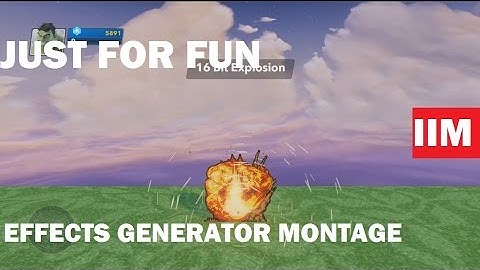 Effects Generator Creativi-Toy Montage - Disney Infinity 2.0