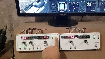 Homemade Cockpit - Boeing 737 Mcp Panel Test