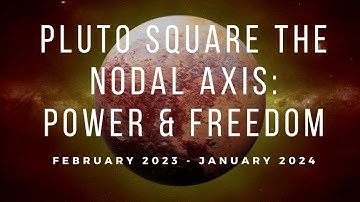 Pluto Square North Node: Powerful & permanent change for the better