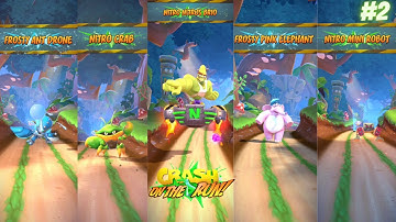 All Bosses in Crash Bandicoot on the Run - NITRUS BRIO