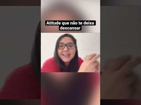 Atitude que não