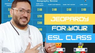 How to Play JEOPARDY in your ESL Class